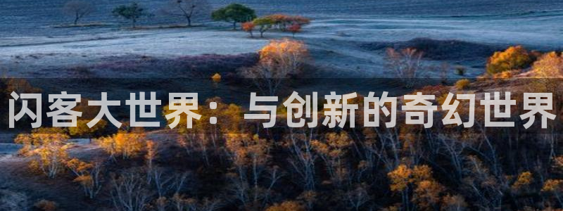 沐鸣娱乐2登录平台：闪客大世界：与创新的奇幻世界