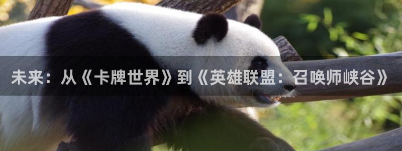 沐鸣2娱乐登录测速：未来：从《卡牌世界》到《英雄联盟：召唤师峡谷》