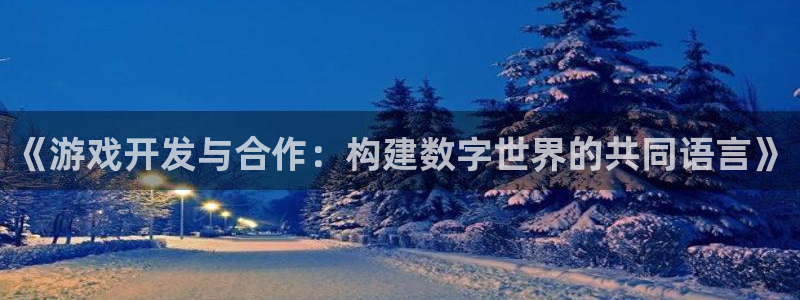 沐鸣2挂机注册：《游戏开发与合作：构建数字世界的共同语言》